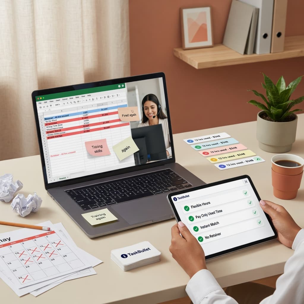 Hero image for: Common Mistakes When Hiring Virtual Assistants (And How TaskBullet Fixes Them)